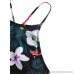 SOLY HUX Women's Geometric Print Crop Top High Waist 2PCS Bikini Set Multicolor#1 B07M9N264N